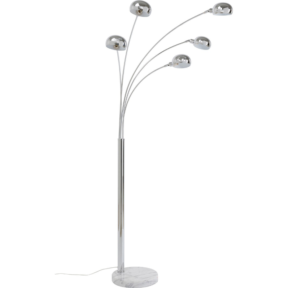 Lampadaire en acier 201cm, FIVE FINGERS